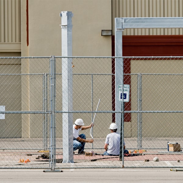 how much time can i lease the temporary fence for my building site or event in Dickson City